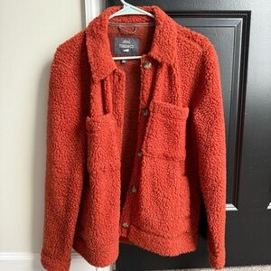 Toad&Co Red Sherpa Jacket